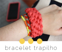 diy brésilien bracelet trapilho