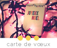 diy carte de voeux à imprimer