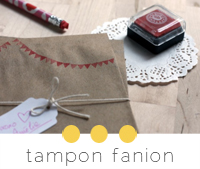 diy tampon fanion crayon