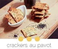 recette cackers-au-pavot-maison